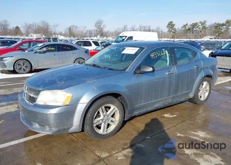 2008 Dodge Avenger Sxt from USA, damaged, VIN 1B3LC56K58N286552